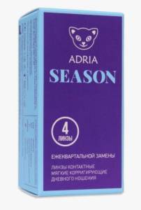 Линзы контактные Adria Season Morning q38 8.6, -5,50 4шт