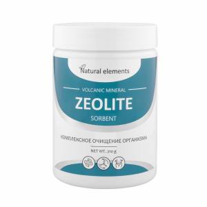 Цеолит природный вулканический клиноптилолит Алфит 210г