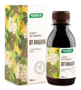 Сироп от кашля с исландским мхом Пчела и человек 150мл