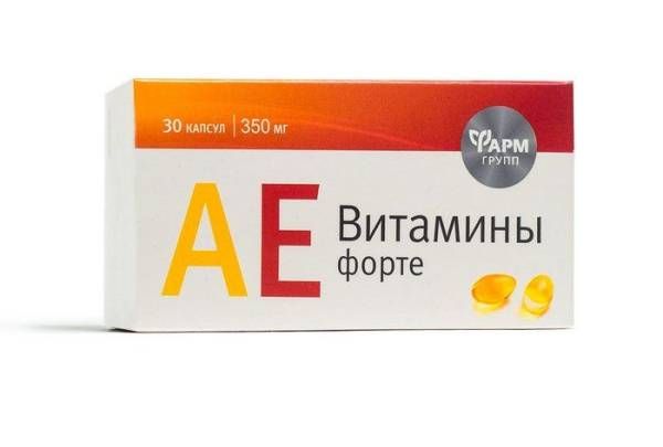 Изображение товара АЕ витамины-форте Фармгрупп 350мг №30 АЕ витамины-форте Фармгрупп 350мг №30 фотография