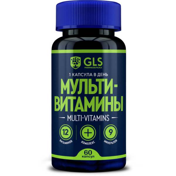 Изображение товара Мультивитамины 12+9 GLS 90 капсул Мультивитамины 12+9 GLS 90 капсул фотография