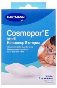 Космопор Е послеоперационная повязка 7,2х5 см №10